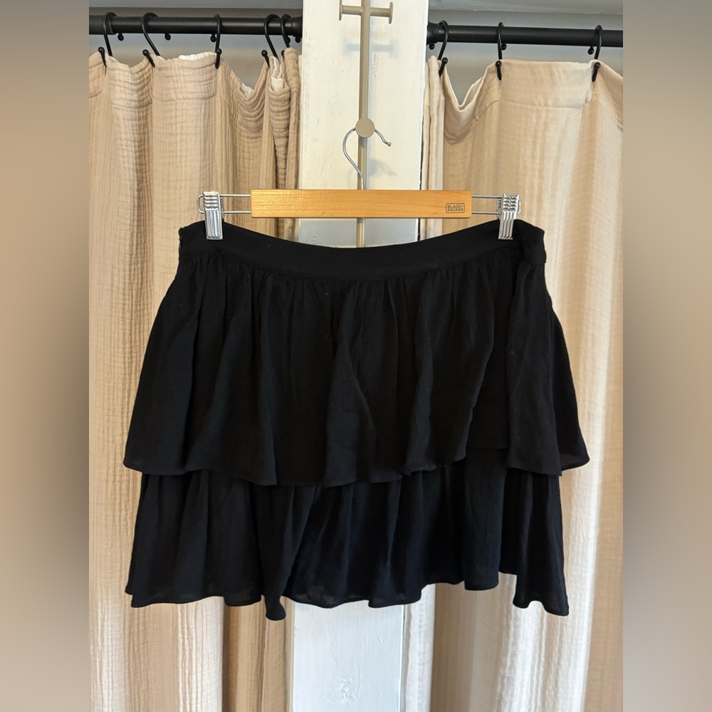 Superdown Ruffle Mini Skirt- Large - image 3